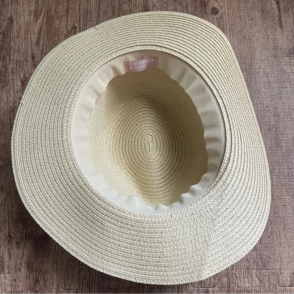 Summer & Rose Madison Straw Fedora